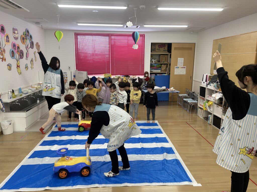 交通安全指導の様子1